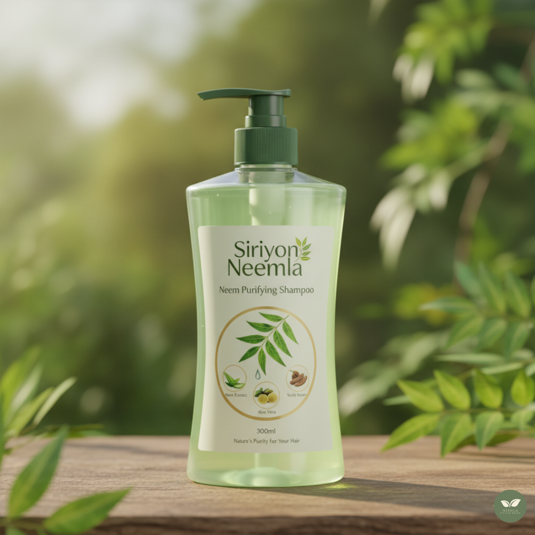 Neem Herbal Hair Shampoo Bottle
